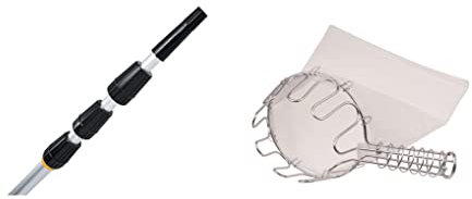 Neustanlo - XXL Obstpflücker Set 5 m - inkl. Gelenk, Universaladapter und Teleskop-Stange Teleskopstange Teleskopstiel