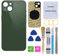 Perzework OEM Rear Back Glass Replacement for iPhone 13 Mini 5.4 inches (Green) with Reparing Toolkit