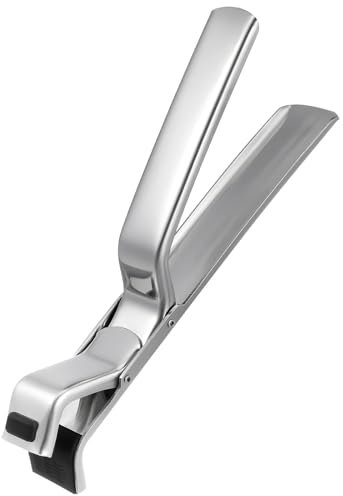 Zerodeko Stainless Steel Anti-Scalding Clips, Multifunctional Cooking Tongs, Electric Hot Pot Tongs, Kitchen Gadgets for Microwave Ovens, Air Fryers