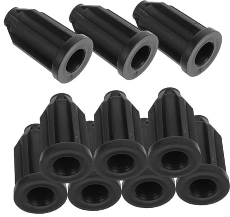 NAMOARLY 10stücke Rollenbuchsenhülse Ersatz Für Möbelrollen Buchseneinsatz Schafteinsteckhülse Für Caster Räder Lenkrollenhülse Möbeleinsteckbuchse