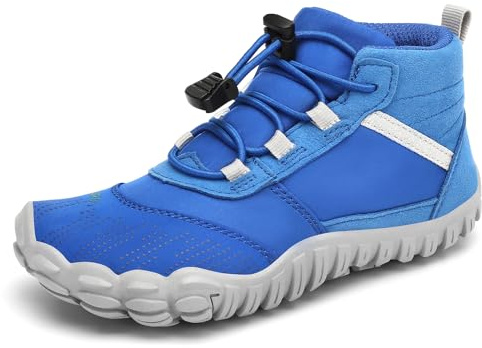 SAGUARO Chaussures de Trail Running Enfants Chaussures Minimalistes Barefoot Antidérapantes Léger Respirantes