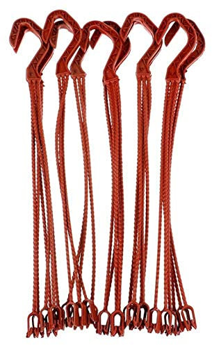 Keuyeo Crochet De Suspension pour Pots De Plantes, 10 Pièces/Ensemble, pour Pots De Fleurs, Bassin Suspendu, Porte-Panier De Jardin, Chaînes Suspendues, Accessoires De Jardin