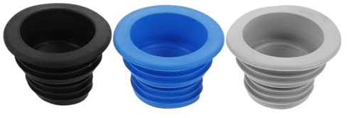 Hemobllo 3piezas Soporte De Manguera De Lavadora Junta De Tubería De Alcantarillado Abrazadera De Manguera Tapa De Sellado Protección contra Reflujo