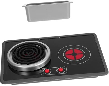 TOYANDONA Minicocina de Juguete con Luz y Sonido de Cocina para Electrodomésticos de Cocina Realistas Accesorios para rol de Inducción de Juguete para Infantil