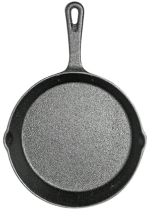 ZR Solutions 14 cm Pre-Seasoned Cast Iron Skillet Mini Frying Pan for Oven, Stove, Grill & Camping – Heavy-Duty, Induction Compatible