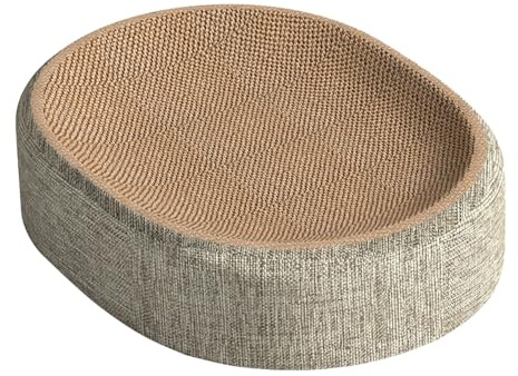 Tabla rascador para Gatos Multifuncional, Protege Muebles, Juego y Descanso