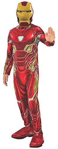 Rubies Official Avengers Infinity Wars Iron Man, Classic Child Costume - Large, Age 8-10, Height 147 cm Halloween