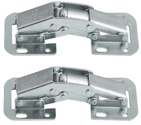cyclingcolors 2x aufschraubscharniere für möbel 90° Öffnungswinkel Scharniere Möbelscharnier Schranktürscharniere