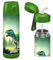 Jarlson Charli Kinder-Wasserflasche mit Strohhalm, isolierte Edelstahl-Wasserflasche, Thermosflasche, Mädchen/Jungen