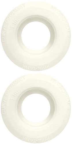 1 inch Hydroseal flexible tank adapter TPV Grommet bulkhead connector, Leak-Proof aquarium bulkhead fitting for 1'' PVC Pipe, Tanks, Hydroponics, Aquaculture, Filtration & Drainage, No-Glue Push-Fit