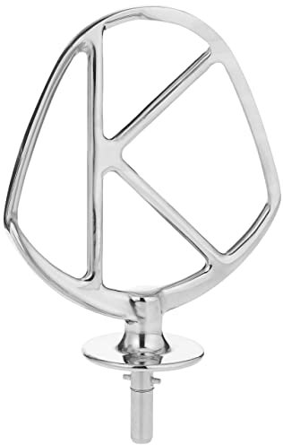 Kenwood Küchengeräte K-Haken aus Edelstahl KAT70.000SS, Zubehör für Kenwood Küchengeräte Küchenmaschinen, Rührelement passend für alle Chef XL Küchenmaschinen, Spülmaschinenfest, Edelstahl, Silber