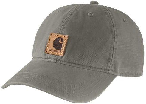 Carhartt Herren Canvas Cap Baseballkappe, Dusty Olive, Einheitsgröße
