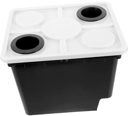 TOYANDONA Cestini Idroponici per Coltivazione Vivaio Idroponico Secchio per Piantagione Barile per Coltivazione Adatto per Ortaggi e Frutta in Serra Realizzato in Materiali Plastici Robusti