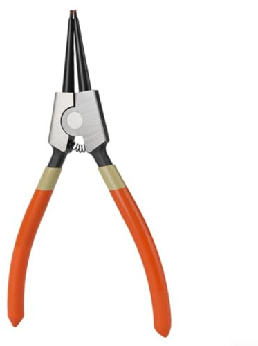 Pinze professionali per anelli di sicurezza con molla di ritorno e trattamento raffinato per una maggiore durata e prestazioni (B)