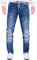 Cipo & Baxx Jeans pour Homme CD698 Bleu W33/L34