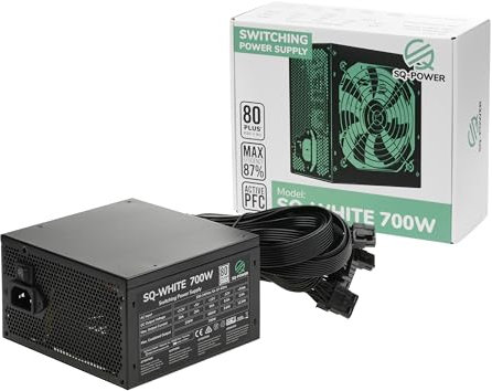 SQ-Power 700 Watt 80 Plus Gaming Netzteil, Silent