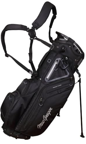 MacGregor Golf Tourney Hybrid Stand Carry Bag (Black)