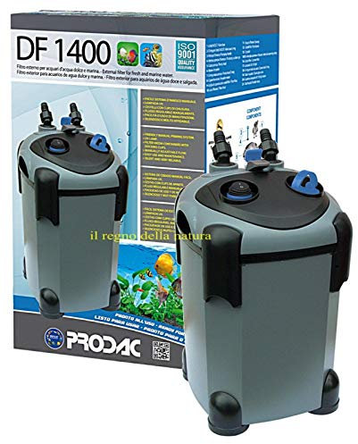 Prodac Filtros para acuarios Filtro Exterior DF1400 + Lamp UV