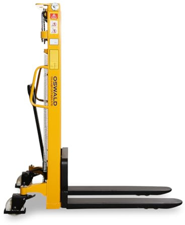 Hochhubwagen - 1 t Tragkraft - 3.000 mm Hubhöhe - manueller Stapler Handstapler