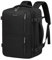 LOVEVOOK Handgepäck Rucksack 40x30x20, Reiserucksack Flugzeug Damen Herren, Carry On Luggage Travel Backpack 24l für 14 Zoll Laptop, Cabin Kofferrucksack mit USB für Arbeit Business Reisen, Schwarz