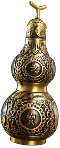 MUSISALY Ornement De Gourde en Laiton Artisanat Décoration Statue en Laiton Ornement Vintage Décoration Maison Bureau