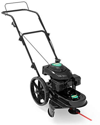 Webb WEPWT Wheeled 56cm Walk Behind Petrol Trimmer - 3 Year Warranty