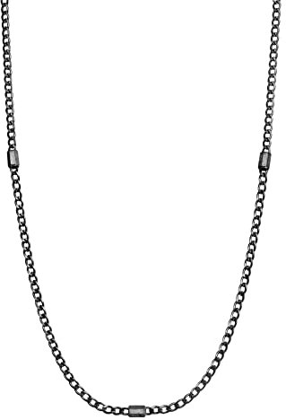 Brosway Herrhalsband i stål, herrhalsband inkkollektion - BIK05, 470mm, Rostfritt stål, Ingen ädelsten