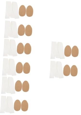 HAPINARY 8 Paar Hundeohraufkleber, Hundeohr Stellaufkleber, Hundeohr Stützband, Ohr Stellstütze, Hundeohr Stützaufkleber, Ohr Stützwerkzeug, Welpen Ohrpositionierungsset, Hundeohr