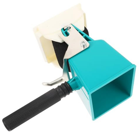 Tofficu Rouleau À Encoller Manuel Portable Avec PoignéE Applicateur De Colle Pour Papier Peint Et Cartons Machine À Rouleau En Plastique Et MéTal Petit Format 9X7X4 Pouces