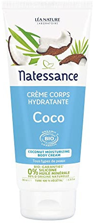 Natessance Crema corpo idratante cocco 200 ml