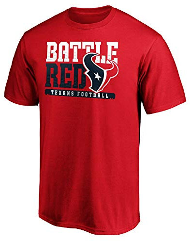 Fanatics NFL Football T-Shirt Houston Texans Hometown Fanshirt Battle Red (S)