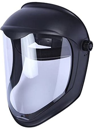 para casco con protección facial con visera de policarbonato Anti-niebla bloqueo UV cubierta protectora de seguridad molienda, Anti-niebla máscara