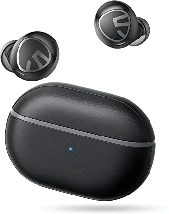 SoundPEATS Free2 Classic Wireless Earbuds with 30Hrs Playtime IPX5 Waterproof Headphones for Sports Stereo Bluetooth 5.1 Earphones in-Ear, Built-in Mic for Clear Calls, Touch Control