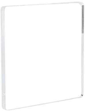 Bloc Acrylique, Haute Sécurité 15x15cm Blocs Acryliques Transparents pour Scrapbook pour la Fabrication de Cartes pour le Bricolage