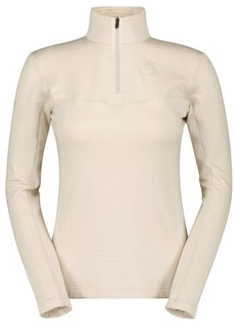 Scott Damen Funktionspullover Defined Light dust White XL