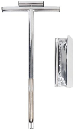 Denash Soil Sample Probe, T Handle Soil Sampler Tool with 2 Sample Bags, Stainless Steel Soil Test Kits for Lawn Plant Garden Farm Soil Sampling