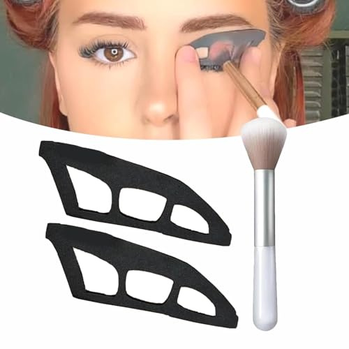Eyetour Eyeshadow Tool, Your Glam Bestie, Makeup Tool, Stencils for Eyes, Eyeliner Template for Women(2 Stk)