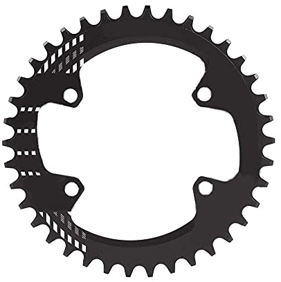 Vélo Plateau BCD 96MM Large Large Anneau Unique pour M6000 M7000 M8000(38T-Noir)