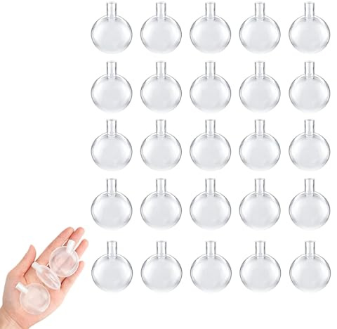 25PCS 50mm/2inch Round Toy Squeakers Noise Voice Maker Insert Replacement Baby Toy Accessories for Repair Fix Plush Puppet Animal Dog Pet and DIY Craft