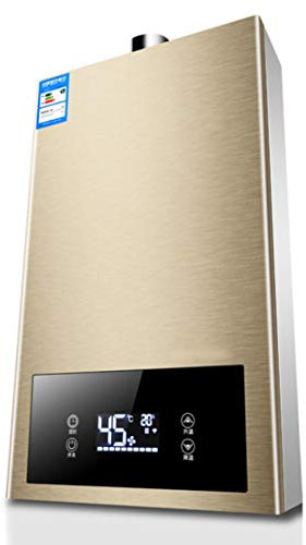 SUSHOP Visualizzazione del Riscaldatore di Acqua di Acqua del Gas LED 12L GPL Riscaldatore di Acqua Calda Petrolio Liquefatto Propano Riscaldatore di Acqua della Caldaia per La Cucina Bagno (12L)