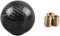Plextone Universal Car Gear Pomello del cambio universale Pomello del cambio manuale Leva del cambio di forma ovale Fibra di carbonio (nero)