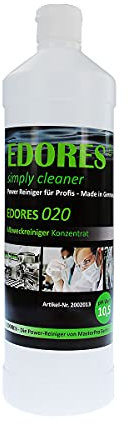 Edores-20 Allzweckreiniger, Konzentrat, Zur Reinigung von stark verschmutzten, fettigen, öligen wasserbeständigen Gegenständen und Flächen, 1 Liter