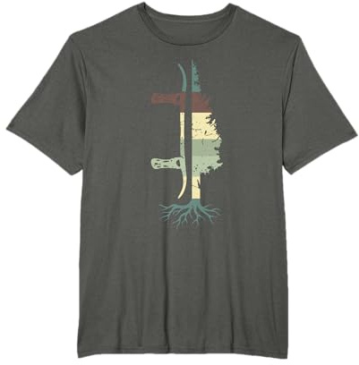 Snowboard Pine Tree Mountain Snowboard Sports Snowboarder T-Shirt