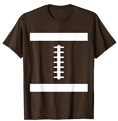 Football Halloween Costume American Football Fan Sports T-Shirt