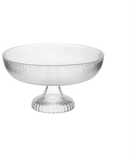 SWEET HOME Alzata in vetro per dolci e frutta cod. AD11612LU cm 13h diam.24 by Varotto & Co.