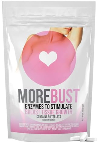Breast Enlargement Pills for Women | Estrogen Tablets for Women Breast Growth | Natural Breast Enlargement Supplement | Effective Breast Enhancer Pills for Fuller, Firmer Bust | Pack of 60 Tablets