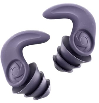 Tappi orecchie dormire, isolano russare & rumori, tappi per orecchie antirumore aderenti anche dormendo su un lato, nuotando & correndo, ideali per viaggi, lavoro & sport Viola