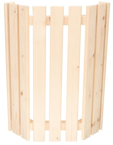 Levemolo Pantalla de Lámpara de Madera para Sauna Diseño Antiexplosión Resistente Altas Temperaturas Accesorio Práctico para Sala de Sauna Luz Decorativa Suave y Fácil de Instalar