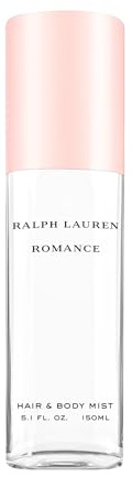RALPH LAUREN FRAGRANCES - Romance Hair & Body Mist - Women's Perfume Spray - Floral Scent - With Rose, Jasmine, & Berries - 5 Fl Oz