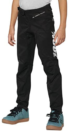 100% Kids MTB-Hose R-Core Schwarz Gr. 26